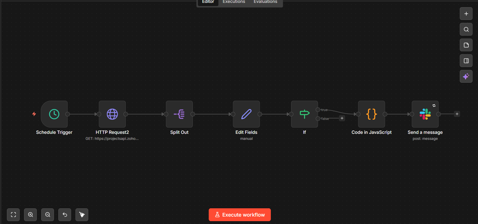 Dare Network — Zoho Projects Overdue Automation preview