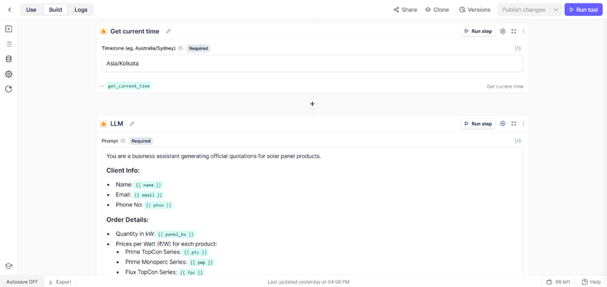 Solyitrx Energy — AI-Powered Quotation Generation Agent screenshot 4