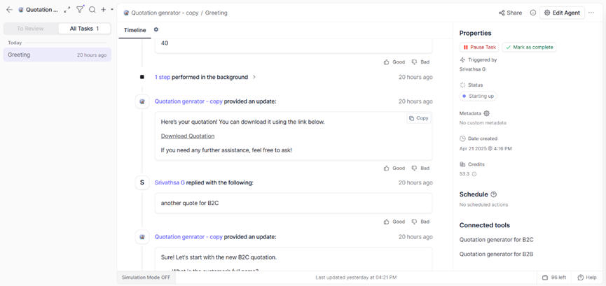 Solyitrx Energy — AI-Powered Quotation Generation Agent screenshot 9